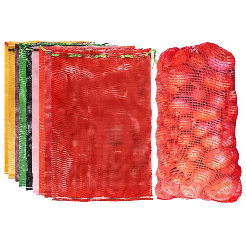Leno mesh bags are lightweight and strong, ideal for packaging a wide range of products.