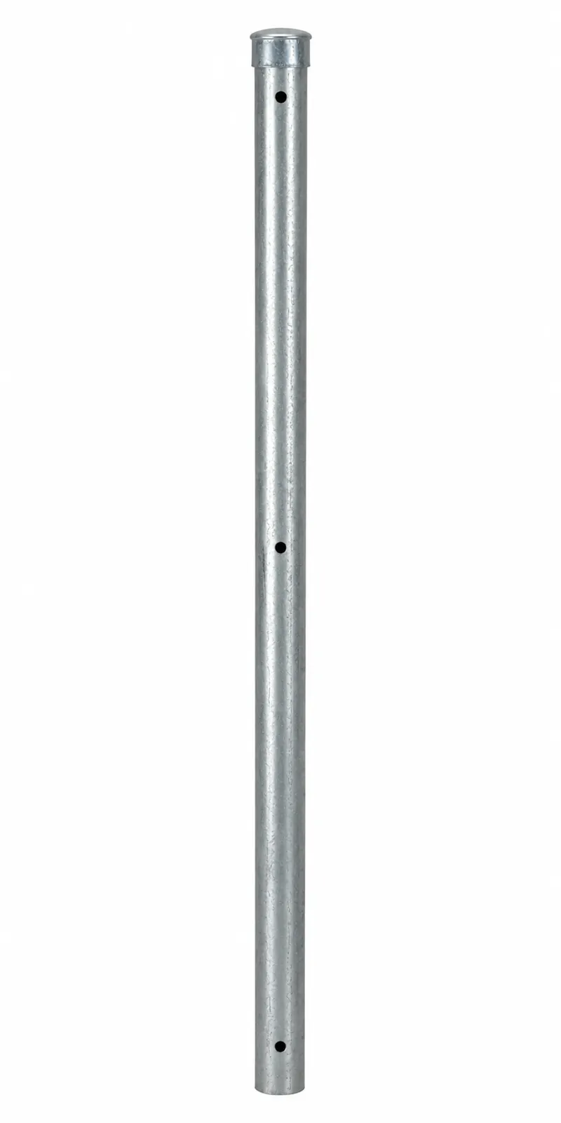 Round Fence Post is a strong and durable fencing support post designed for chain link fence installation.